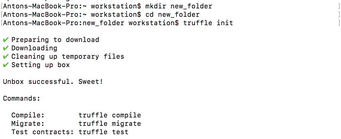 Creating a Truffle repo